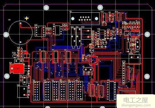 怎样看电路板上的电路图?能否结合电路板实际画一个电路图