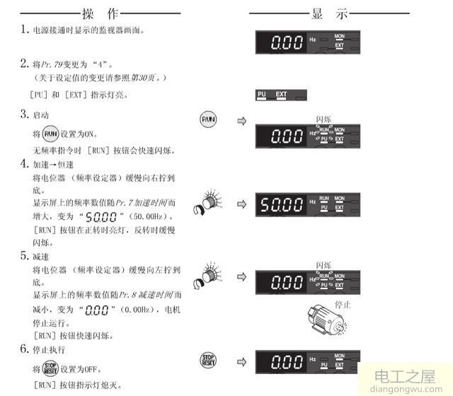 变频器电流模拟信号控制电路接线