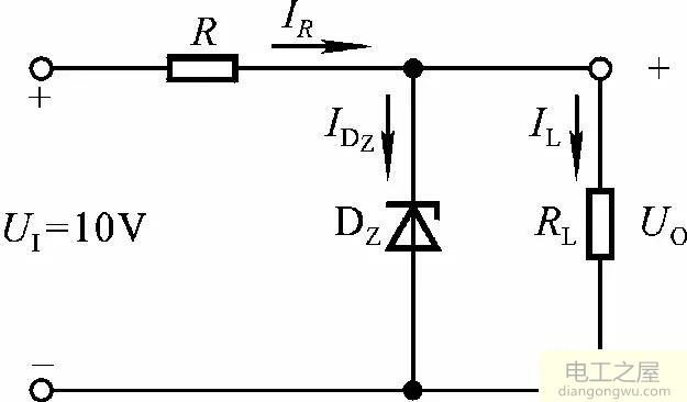 直流电路中二极管正极接电路负极接地有什么作用