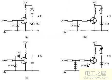 直流电路中二极管正极接电路负极接地有什么作用