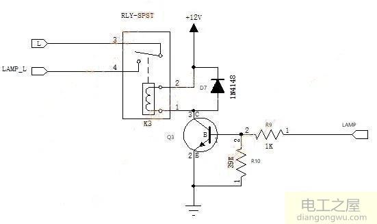 直流电路中二极管正极接电路负极接地有什么作用