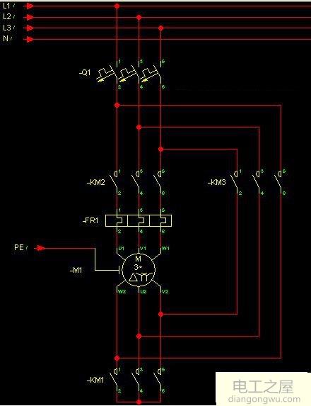 22kw三相电动机采用星三角启动方式接触器和热继电器选多大合适