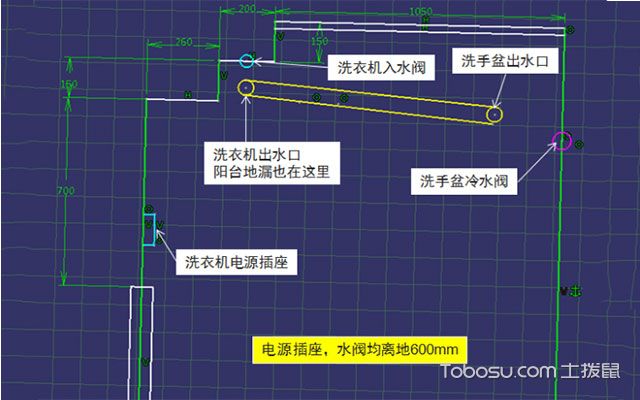 洗衣机放阳台