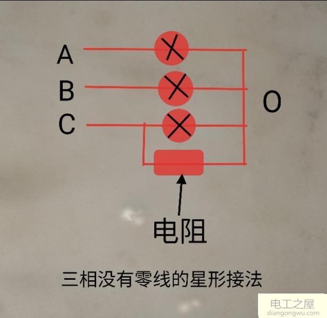 通过引用中性线的方法来当作零线用