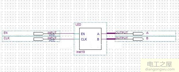 8路LED指示灯如何实现交替亮灭
