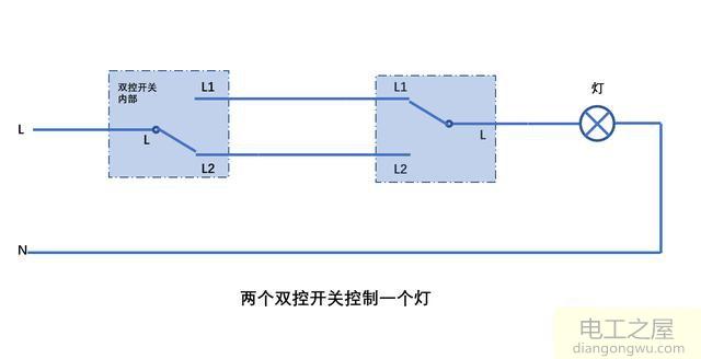 双控开关原理图及解释