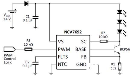 [原创] On Semi NCV7692汽车LED灯电流控制解决方案