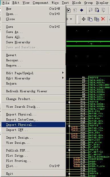 在原理图工具Allegro HDL中