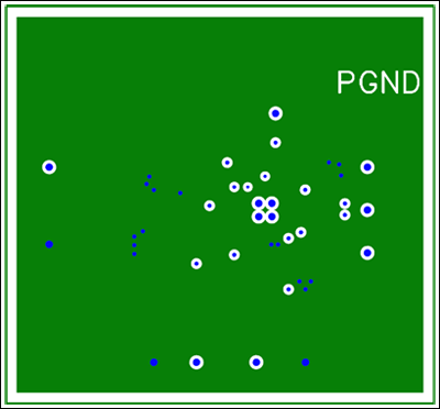 Figure 10. Inner Layer 1, power ground.