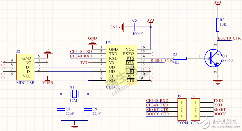 如何让STM32单片机实现自动ISP下载