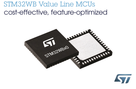 意法半导体经济型超值系列MCU新增STM32WB无线微控制器