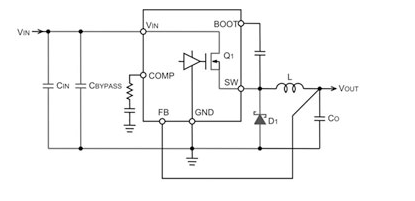 PCB板布局之输入电容器和二极管的配置