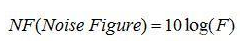 详读射频经典知识：噪声系数（Noise Figure）