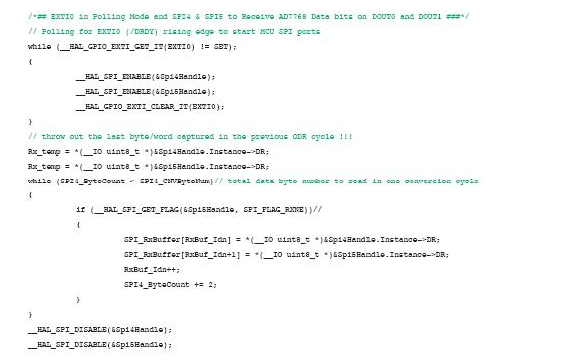 操纵MCU SPI接口以访问非标准SPI ADC