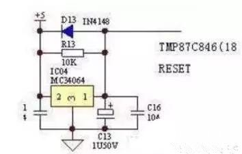单片机中的各种复位电路解析