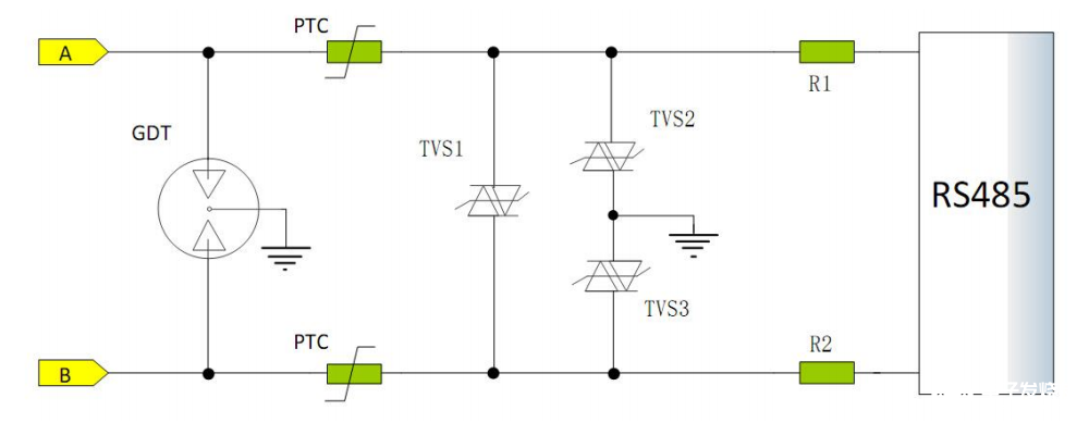 关于RS485端口隔离及保护设计案例