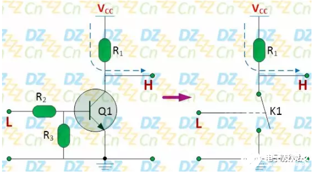 三极管中的开关电路分析