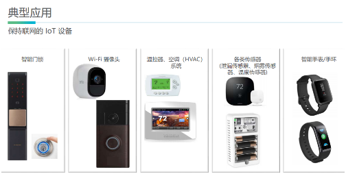 家庭电池供产品的联网主流首选 低功耗Wi-Fi