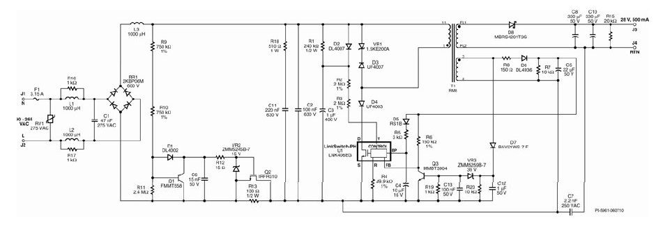 基于LinkSwitch-PH可控硅调光驱动器的高效LED照明设计