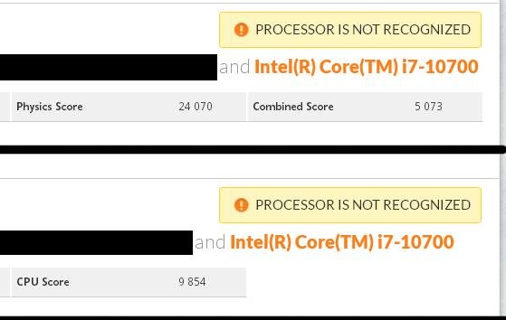 Core i7-10700 3DMark跑分曝光 性能与锐龙7 3700X同级