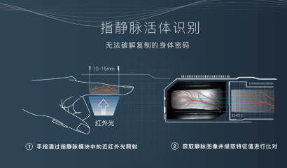 对比指纹识别和静脉识别