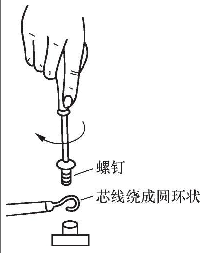 图文详解：导线与借线柱的连接步骤