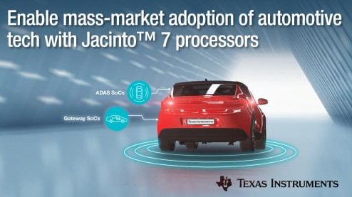 新型 Jacinto™处理器支持 ASIL-D 高安全任务处理的能力