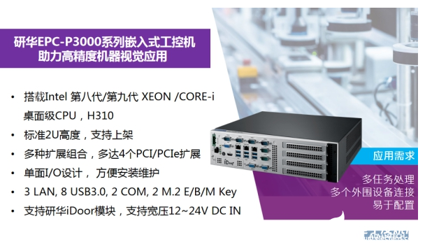 以机器代替人，研华EPC-P3066嵌入式工控机助力打造仓库自动化和智能物流