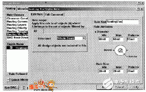 在进行PCB布线之前要对PROTEL 995E的哪些地方进行设置