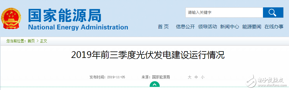 2019年Q3季度光伏发电数据发布，实现弃光电量和弃光率“双降”