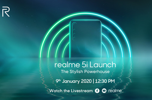 realme 5i将于1月9日发布该机搭载骁龙665处理器配备了后置四摄