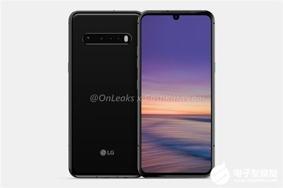 LG V60 ThinQ真机图片曝光搭载了骁龙865处理器拥有后置四摄