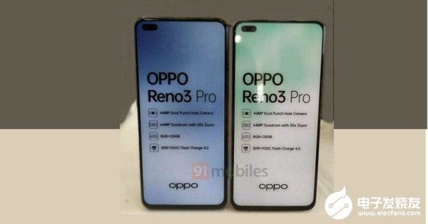 OPPO Reno3 Pro将于3月2日在印度发布拥有国内版和印度版