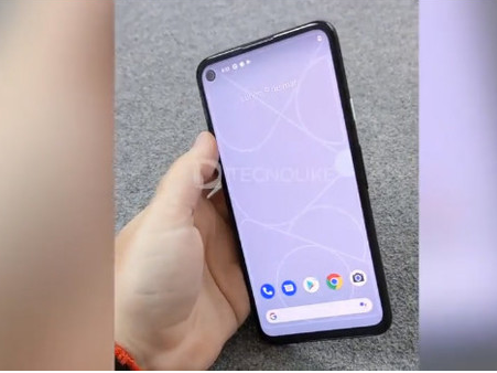 谷歌Pixel 4a曝光该机将会采用挖孔全面屏设计