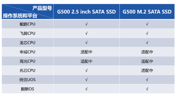 FORESEE G500发布，江波龙国产固态硬盘再发声