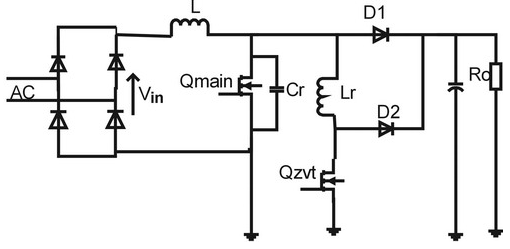 升压ZVT-PWM转换器的工作原理及应用设计实现方案