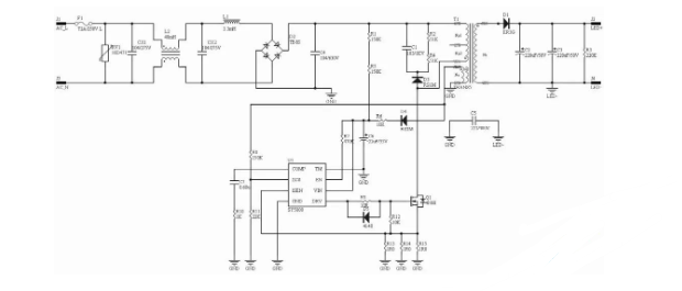 一套完整的小功率恒流LED驱动电源设计制作