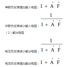 放大电路反馈的判断方法 负反馈放大电路四种基本形态