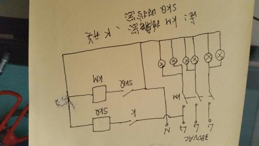 220v按钮开关怎么接线图解