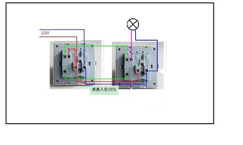 双控灯开关怎么接线