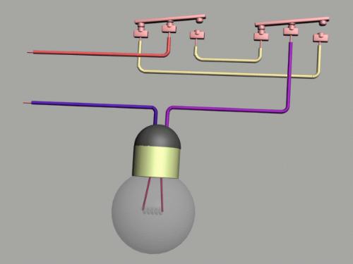 220v灯开关接线方法