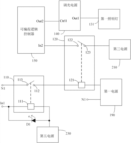 220v灯开关接线方法