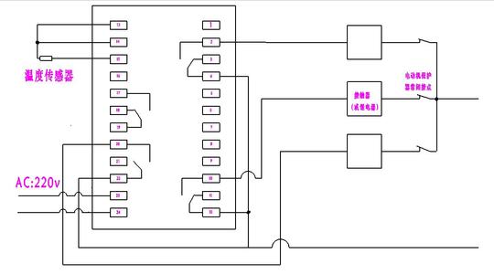 220启动停止按钮接线图