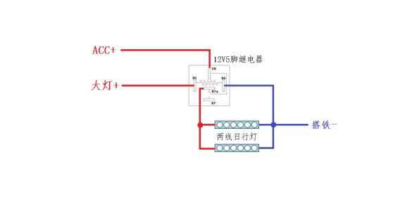 家庭灯线开关的线路图