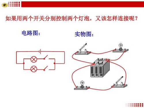 家庭灯线开关的线路图