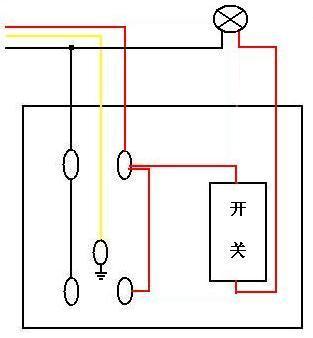 220v灯开关接线方法