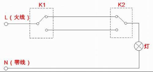 220v灯开关接线方法