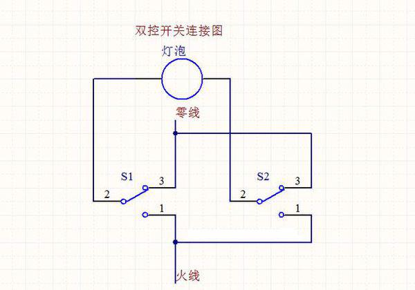 220v灯开关接线方法