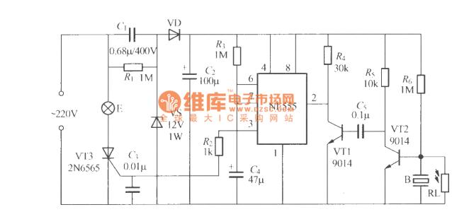 220伏灯开关怎么接线