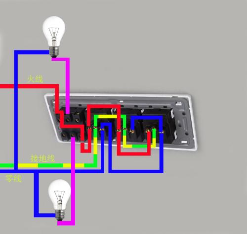 220v灯开关接线方法标签:h2]